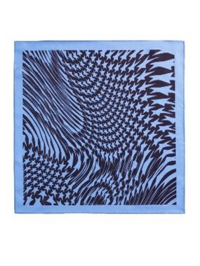 Mugler H&M Swirling-star Silk Scarf